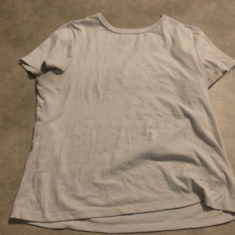 Plain white shirt